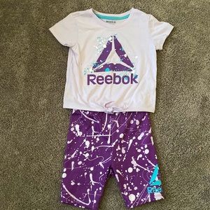 Girls 5T REEBOK OUTFIT 😍
